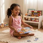 BRINQUEDO EDUCATIVO QUEBRA CABEÇA NATAL 100 PEÇAS 