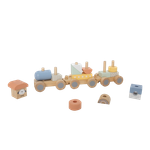 BRINQUEDO TRENZINHO DE BLOCO E FORMAS
