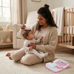 KIT HIGIENE CUIDADOS BEBÊ 5 PEÇAS COM NECESSAIRE