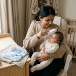 KIT HIGIENE CUIDADOS BEBÊ 5 PEÇAS COM NECESSAIRE