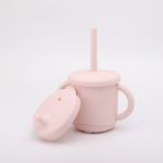 COPO DE SILICONE INFANTIL 2 EM 1 COM ALÇA - 270ML