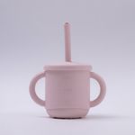 COPO DE SILICONE INFANTIL 2 EM 1 COM ALÇA - 270ML