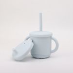 COPO DE SILICONE INFANTIL 2 EM 1 COM ALÇA - 270ML