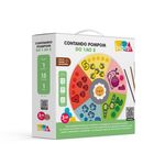 BRINQUEDO EDUCATIVO CONTANDO POMPOM DO 1 AO 5