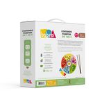 BRINQUEDO EDUCATIVO CONTANDO POMPOM DO 1 AO 5