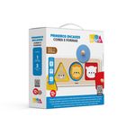BRINQUEDO EDUCATIVO PRIMEIROS ENCAIXES CORES E FORMAS
