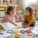 BRINQUEDO EDUCATIVO VAMOS DESENHAR? FIGURAS VAZADAS
