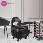 CADEIRA DIVA PRETA P/MANICURE