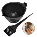 Cumbuca + Pincel Para Tintura Cabelo Salão Ou Banho De Lua