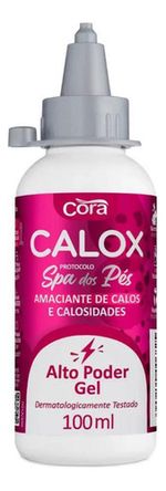 Kit Amaciante Removedor Calos Calosidade Calox Gel + Espátula