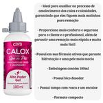 Kit Amaciante Removedor Calos Calosidade Calox Gel + Espátula