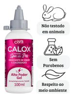 Kit Amaciante Removedor Calos Calosidade Calox Gel + Espátula