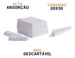 Kit Com 100x Sapatilhas Pedicure Com Creme Unhas + 50x Toalhas