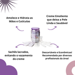Luvas Hidratantes Com Creme Cutículas Manicure