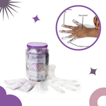 Luvas Hidratantes Com Creme Cutículas Manicure