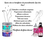 Kit Spa Pés Cora Calox Gel Removedor Calos Com Rosa Mosqueta