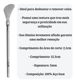 Kit Spa Pés Cora Calox Gel Removedor Calos Com Rosa Mosqueta