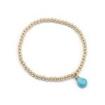 Pulseira Gota Pedra Natural