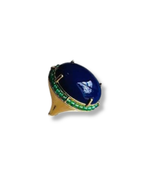 Anel Jade Azul Cravejado