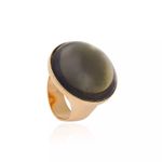 Anel Bali Cabochon Cristal