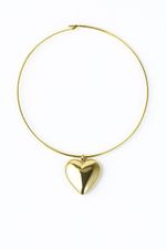 Colar Choker Aro Coração