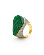 Anel Verde Torcido