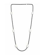 Colar Hematita com Pérola Barroca Ouro 18k
