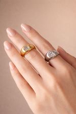 Anel Small Zircônia
