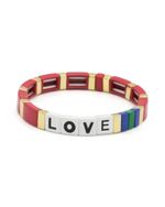 Pulseira Baquelite Love