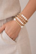 Pulseira Grãos Gold