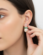Brinco Neck Rosa e Shell