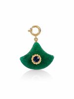 Pingente Âncora Jade Esmeralda