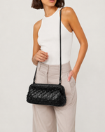 Bolsa Cora Pirarucu Black