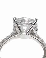 Anel Solitário Moissanite 11mm GRA 501127656