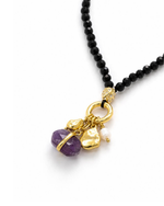 Colar Cristal  Pingente Pedra