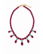 Colar Curto Jade Rubi