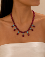Colar Curto Jade Rubi