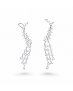 Brinco Ear Cuff Zircônias