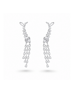 Brinco Ear Cuff Zircônias