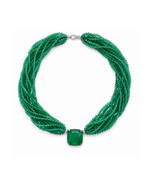Colar Choker Esmeralda