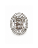 Anel Oval Crystal