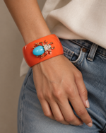 Bracelete Coral Besouro