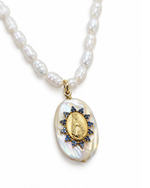 Colar Pérolas Nossa Senhora