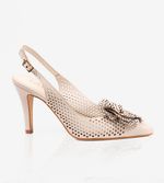 Slingback Camellia - Off White