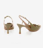 Slingback Organic - Verde Pistache