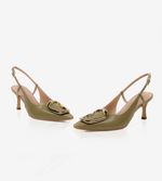 Slingback Organic - Verde Pistache