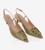 Slingback Organic - Verde Pistache