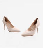 Scarpin Monaco - Lezard Off White