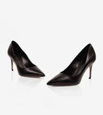 Scarpin Monaco - Lezard Preto