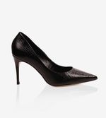 Scarpin Monaco - Lezard Preto